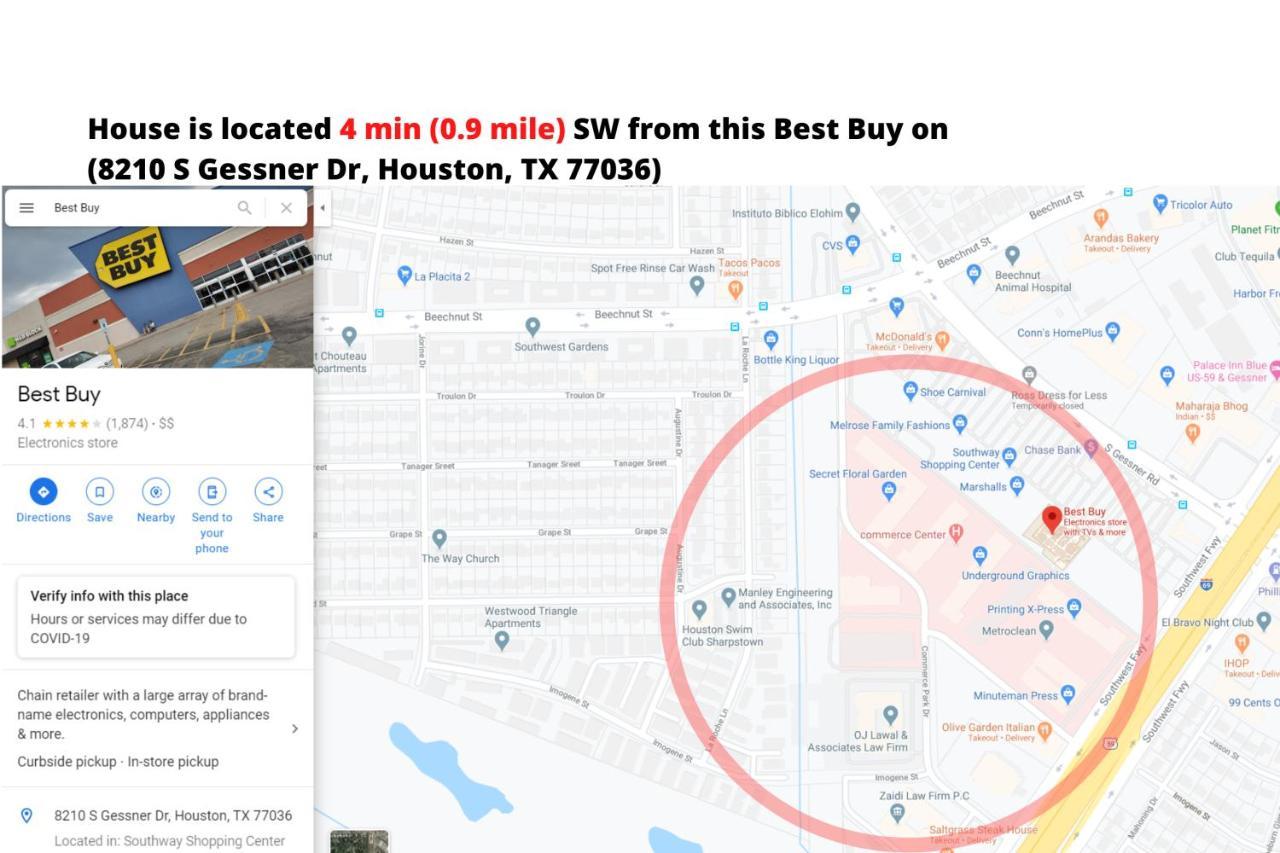 Southwest, Nrg, Grb, Mm Park, Downtown, Galleria, Medical Center - Imogene Houston Bagian luar foto